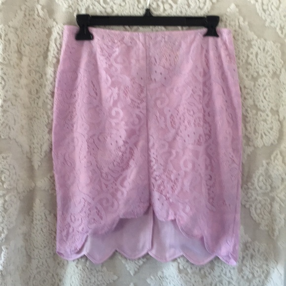 COPY - 🌸💜 Beautiful Lacey lilac Tobi skirt💜🌸 - Picture 2 of 5